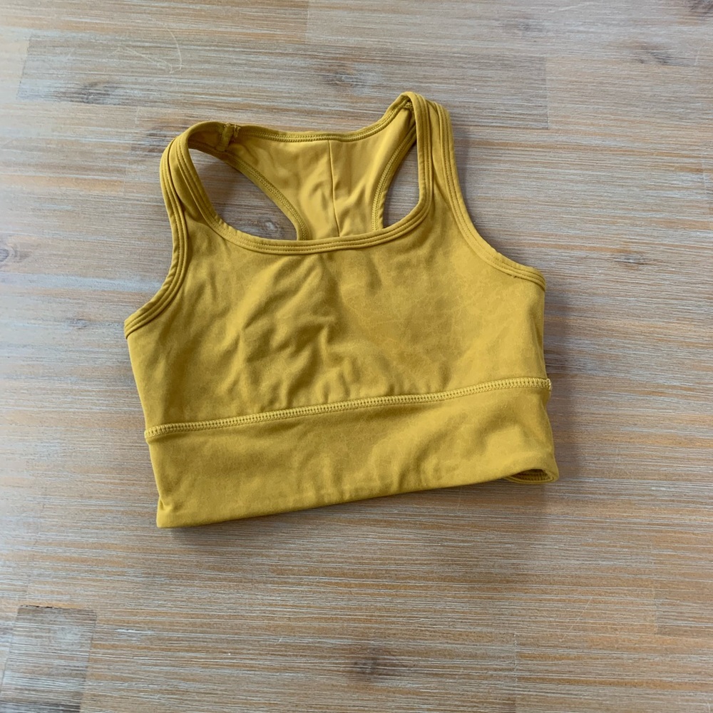 Honeycut Bra Top Size Child Large/Gold